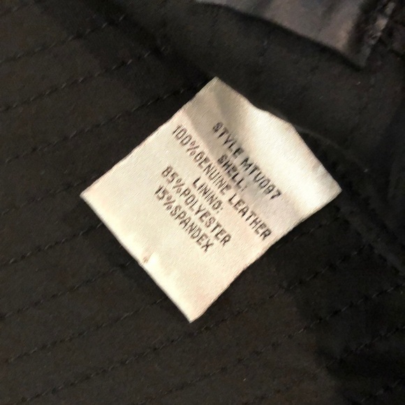 My Tribe Black Leather Vest - Picture 7 of 7